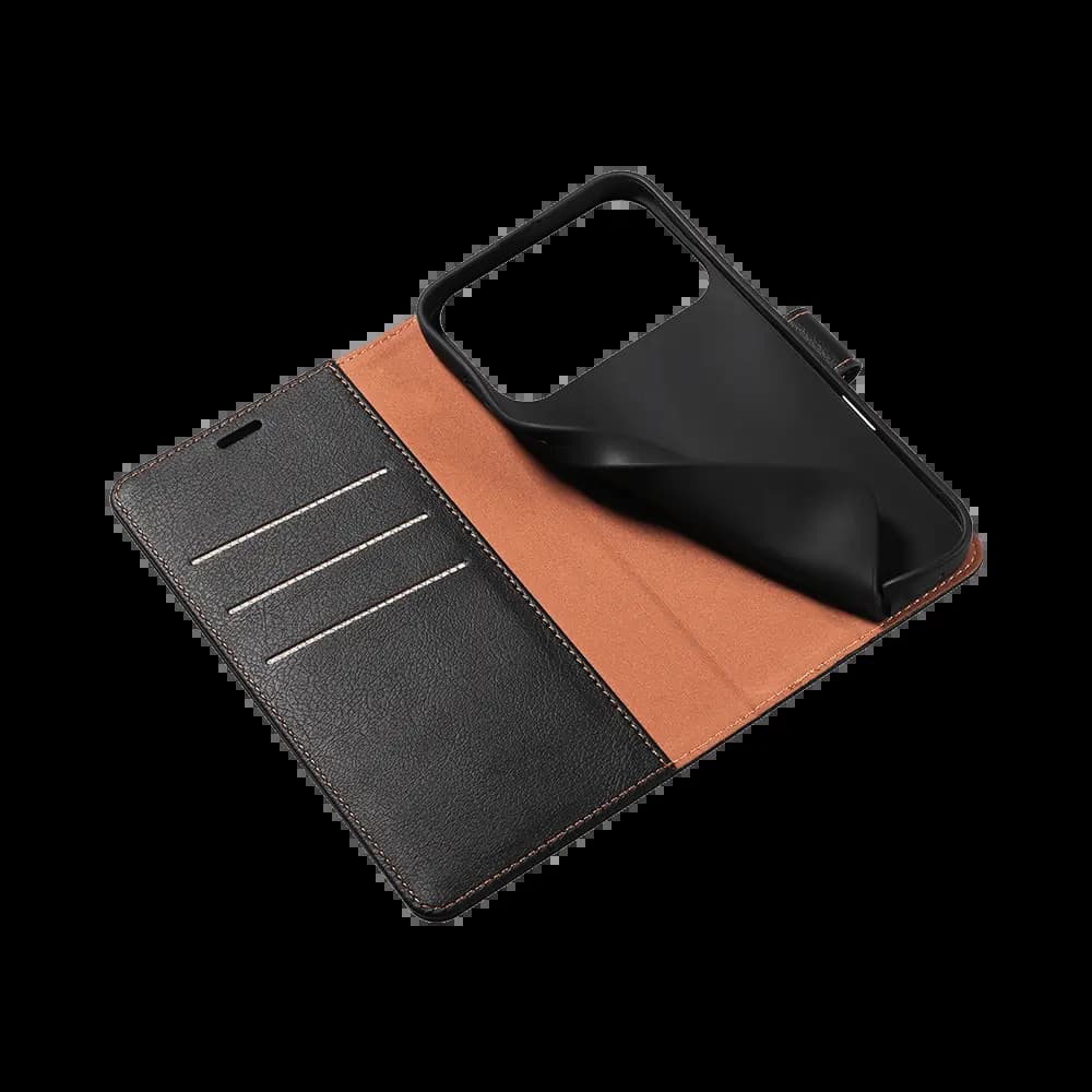 Housse folio anti-RFID iPhone 17 Pro – PROTECT IP011 Noir - Vue 13