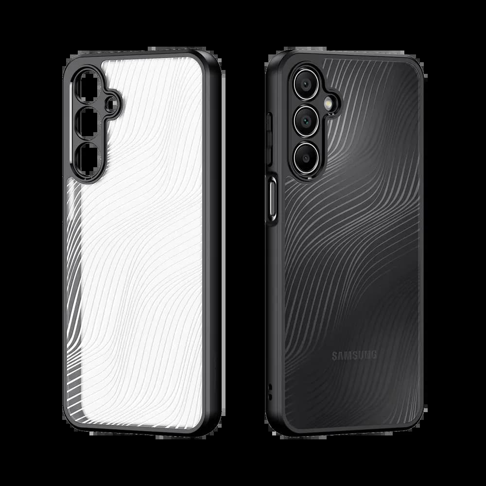 Coque anti-chocs finition mate – Samsung Galaxy A16 – Dux Ducis Aimo Noir - Vue 3