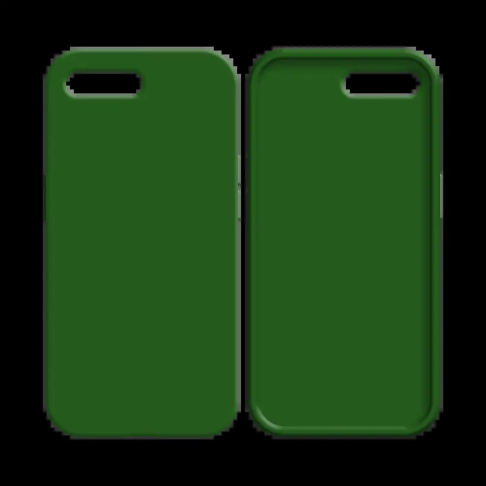 Coque silicone iPhone 7 Plus / 8 Plus - Vert Foncé - Vue 8