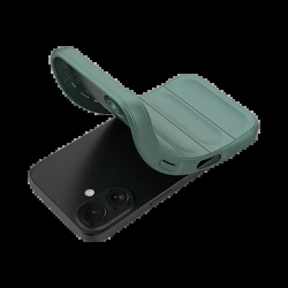 Coque de protection iPhone 16 antichoc renforcée – PROTECT IX008 Vert Foncé - Vue 5