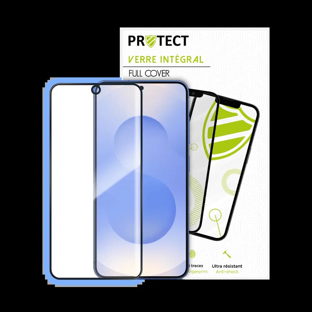 Verre trempé intégral 5D 9H – protection écran Samsung Galaxy S25 – PROTECT Noir - Vue 16