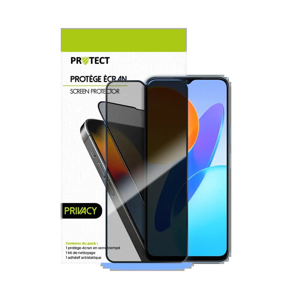 Verre trempé anti-espions 9H – Honor X8 5G – PROTECT Transparent - Vue 20