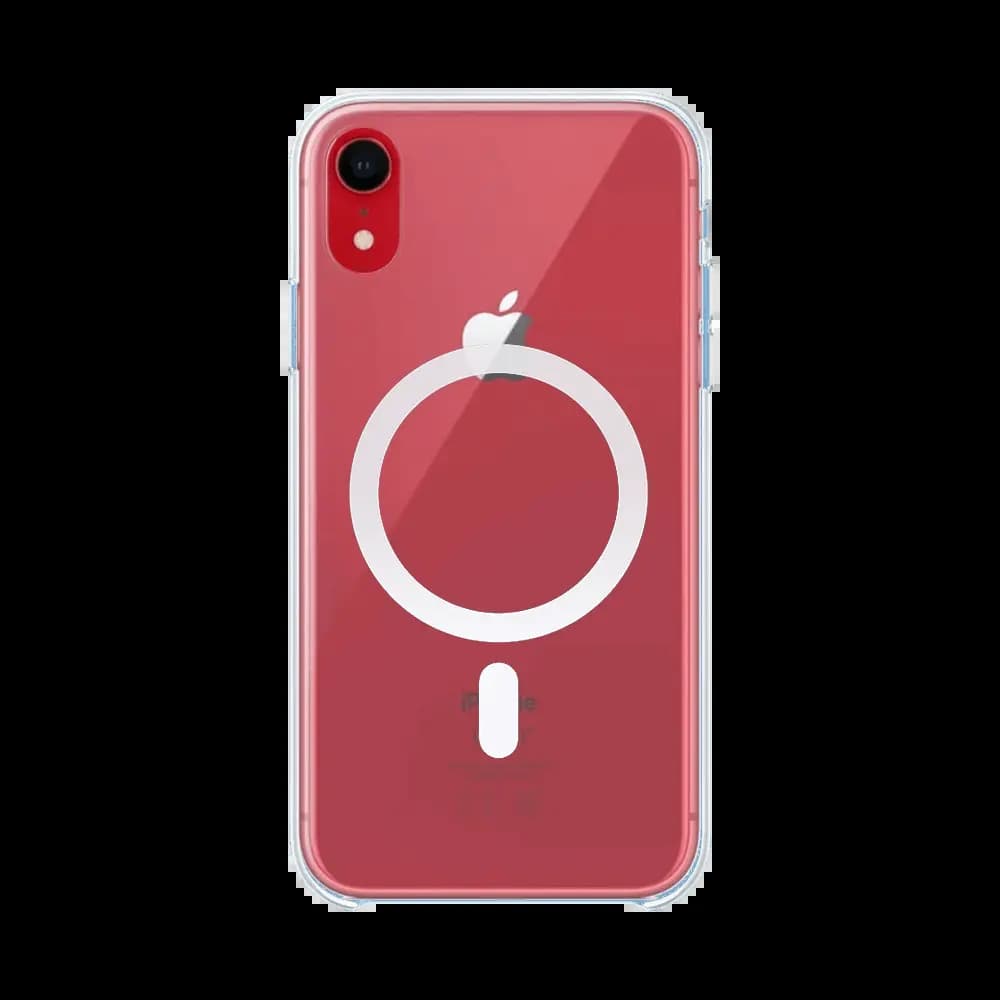Coque transparente silicone MagSafe – iPhone XR  - Vue 12