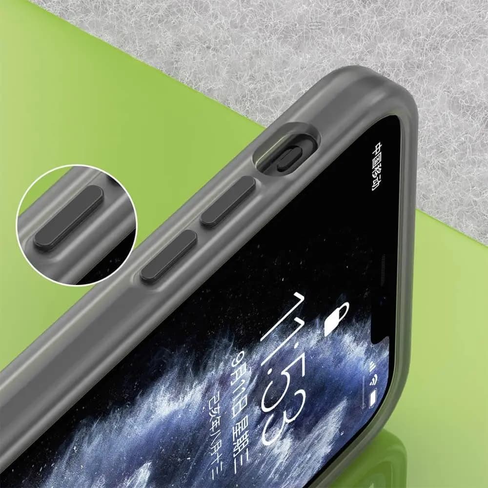 Coque MagSafe bi-matière – iPhone 11 Pro – PROTECT MF-006 Noir - Vue 7