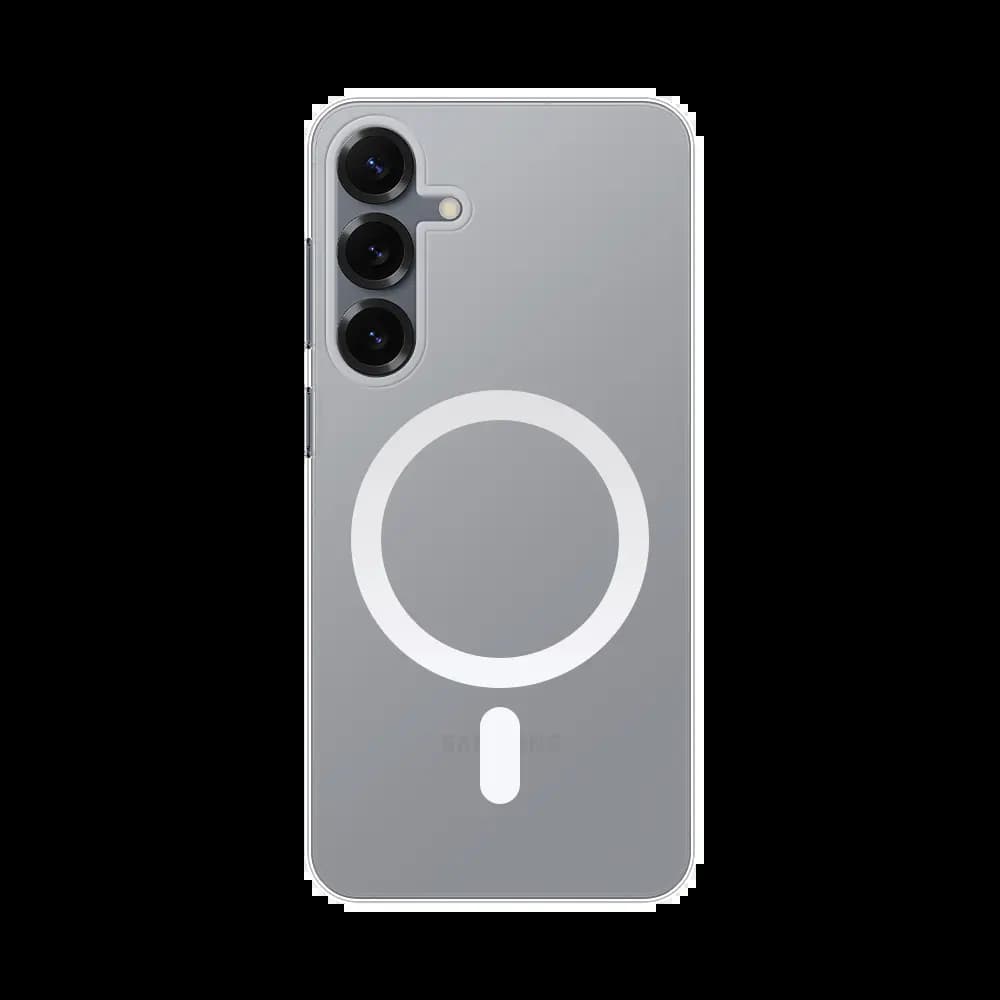 Coque transparente silicone MagSafe – Samsung Galaxy S25+  - Vue 12