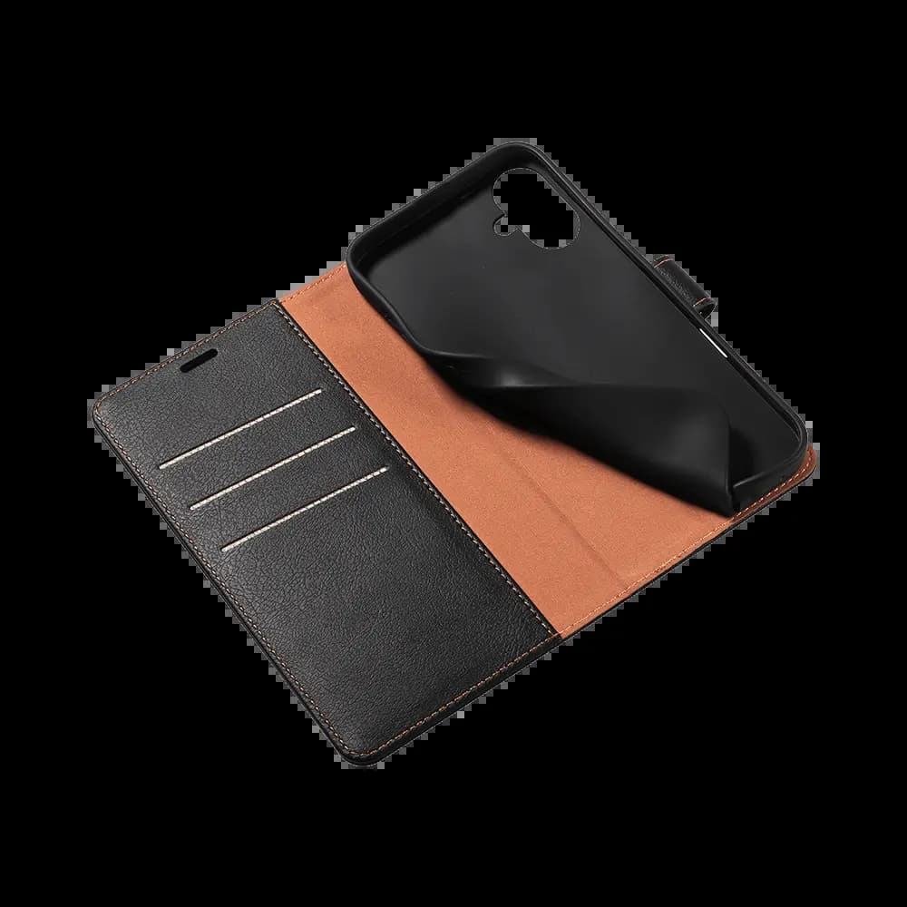 Housse folio anti-RFID iPhone 17 – PROTECT IP011 Noir - Vue 10
