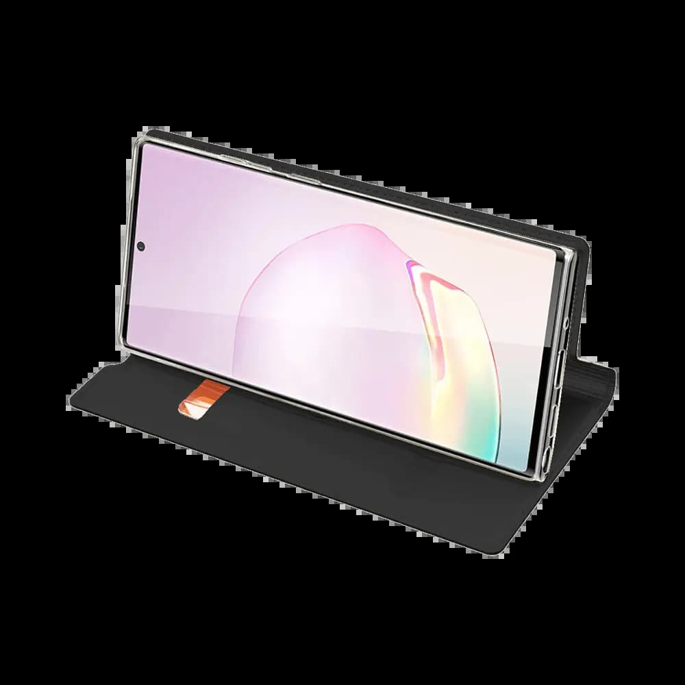 Housse folio Samsung Galaxy Note 20 Ultra porte-carte – Dux Ducis Skin Pro Noir - Vue 16