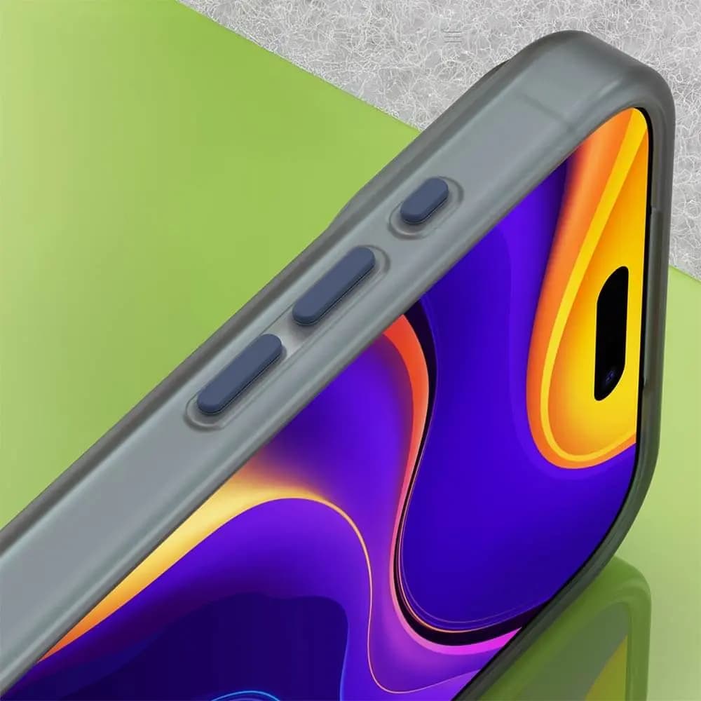 Coque MagSafe bi-matière – iPhone 17 Pro Max – PROTECT MF-006 Bleu Marine  - Vue 9