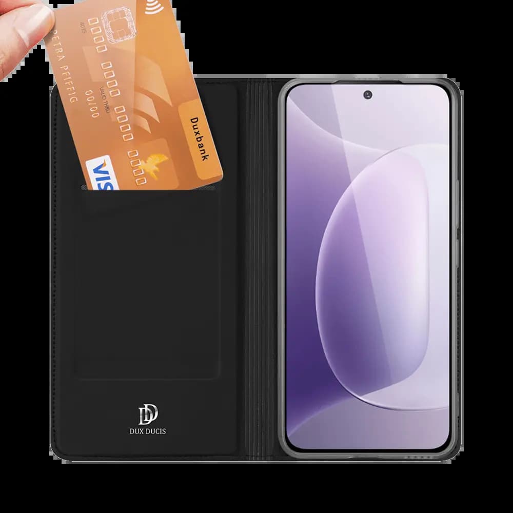 Housse folio Honor 300 porte-carte – Dux Ducis Skin Pro Noir - Vue 3