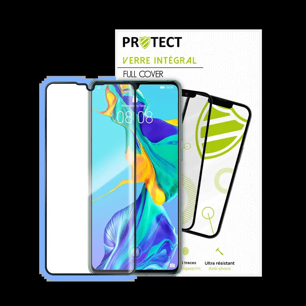 Verre trempé intégral Huawei P30 – protection écran 5D 9H – PROTECT Noir - Vue 24