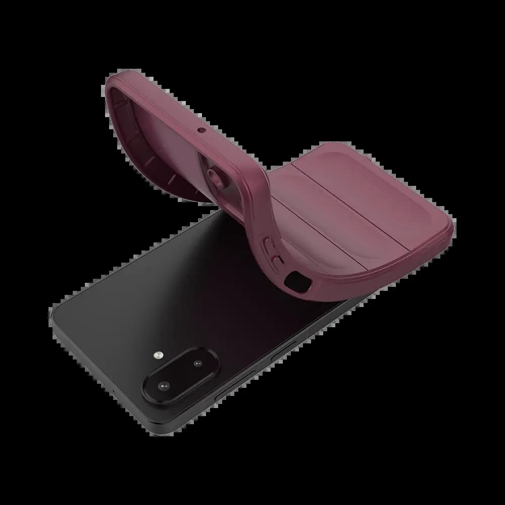 Coque de protection antichoc renforcée – Samsung Galaxy A07 4G – PROTECT IX008 Prune - Vue 5