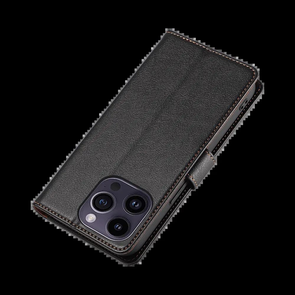 Housse folio anti-RFID iPhone 15 Pro Max – PROTECT IP011 Noir - Vue 36