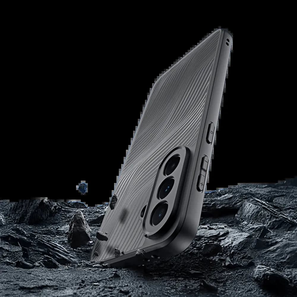 Coque anti-chocs finition mate – Samsung Galaxy A37 5G – Dux Ducis Aimo Noir - Vue 16