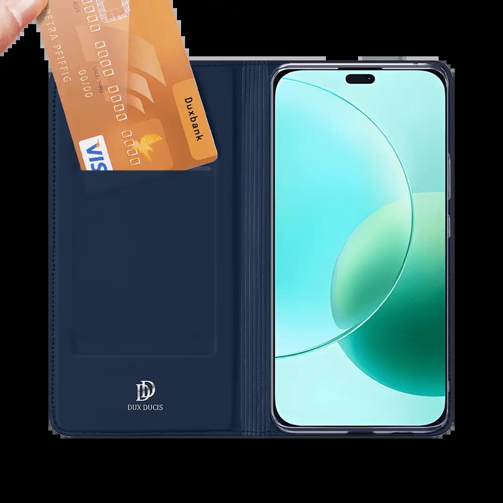 Housse folio Honor 400 Lite porte-carte – Dux Ducis Skin Pro Noir - Vue 4