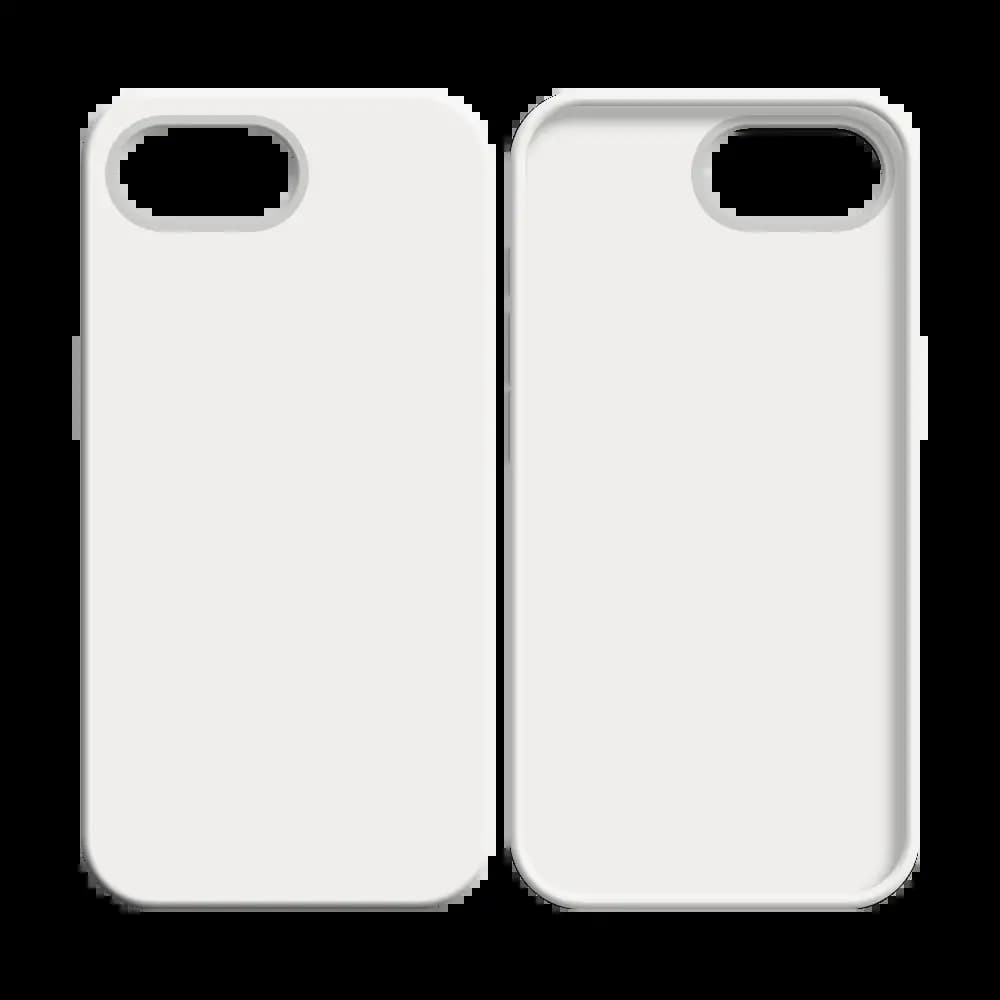 Coque silicone iPhone 16e / iPhone 17e - Blanc - Vue 8