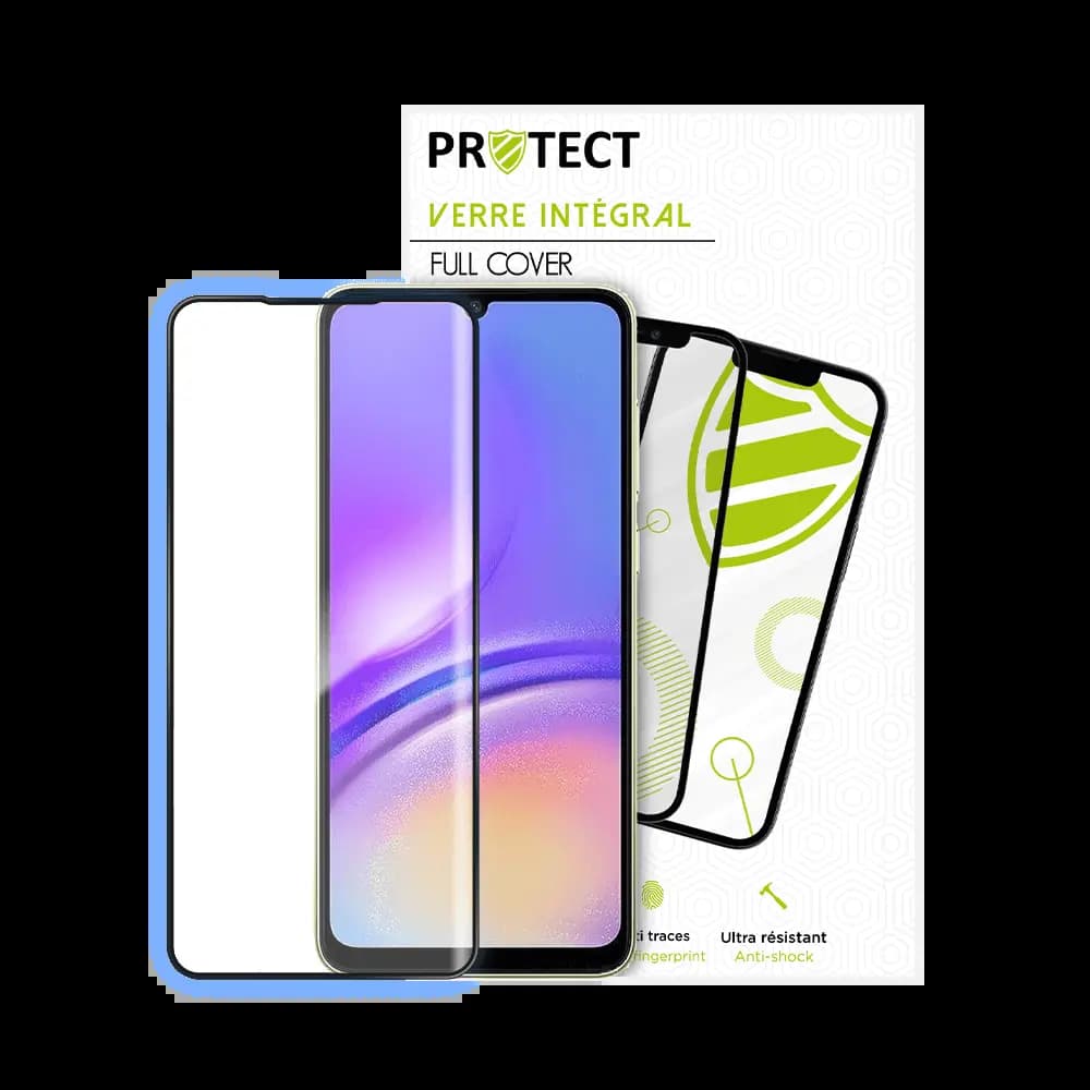 Verre trempé intégral 5D 9H – protection écran Samsung Galaxy A06 – PROTECT Noir - Vue 16