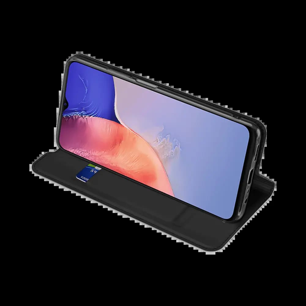 Housse folio Vivo Y01 porte-carte – Dux Ducis Skin Pro Noir - Vue 16