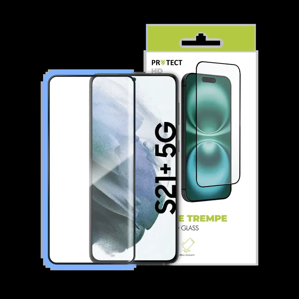 Verre trempé Samsung Galaxy S21 Plus 5G - protection écran 9H - PROTECT Transparent - Vue 16