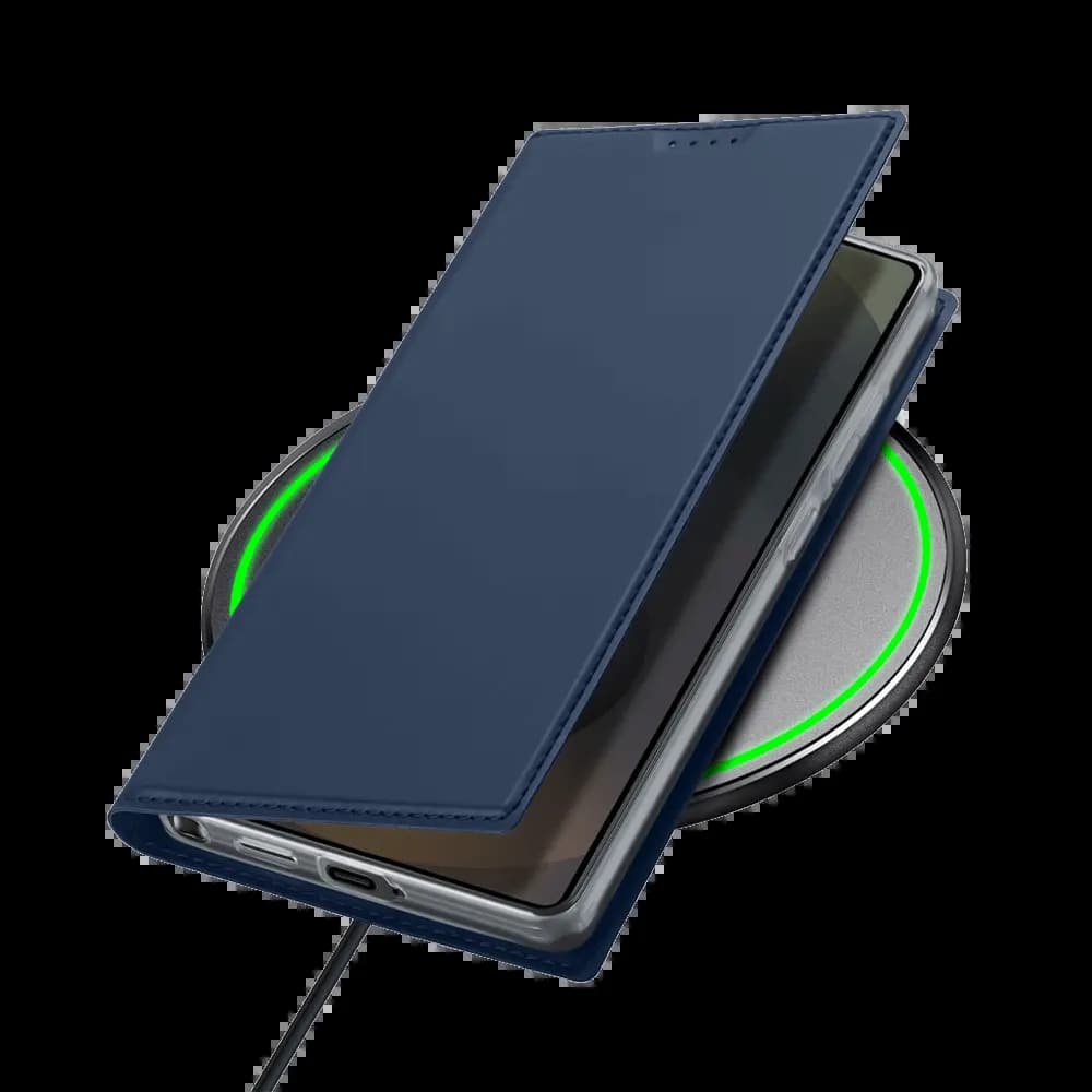 Housse folio Samsung Galaxy S26 Ultra porte-carte – Dux Ducis Skin Pro Noir - Vue 5