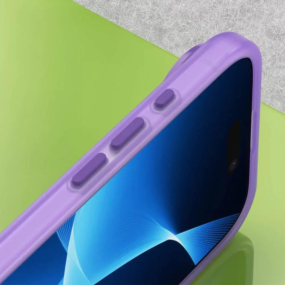 Coque MagSafe bi-matière – iPhone Air – PROTECT MF-006 Violet Foncé - Vue 9