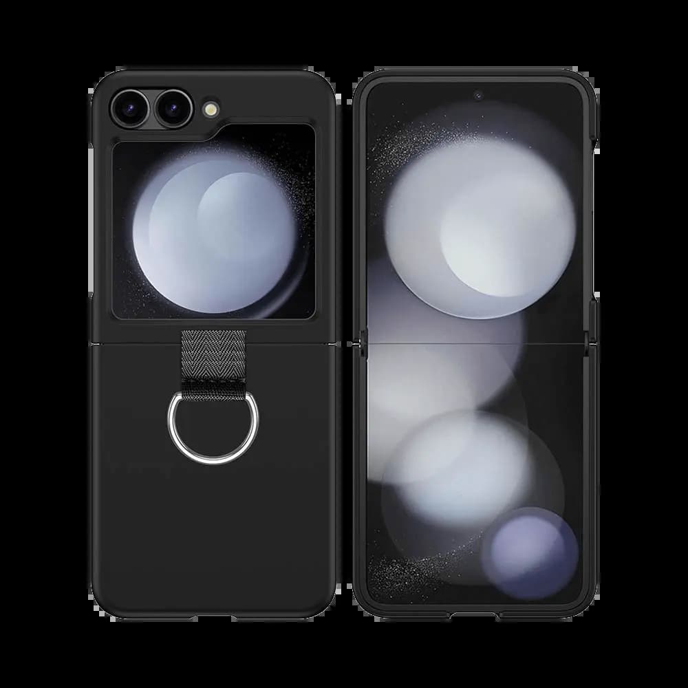 Coque de Protection avec Anneau Z-FL2 Samsung Galaxy Z Flip 6 5G Noir - Vue 3
