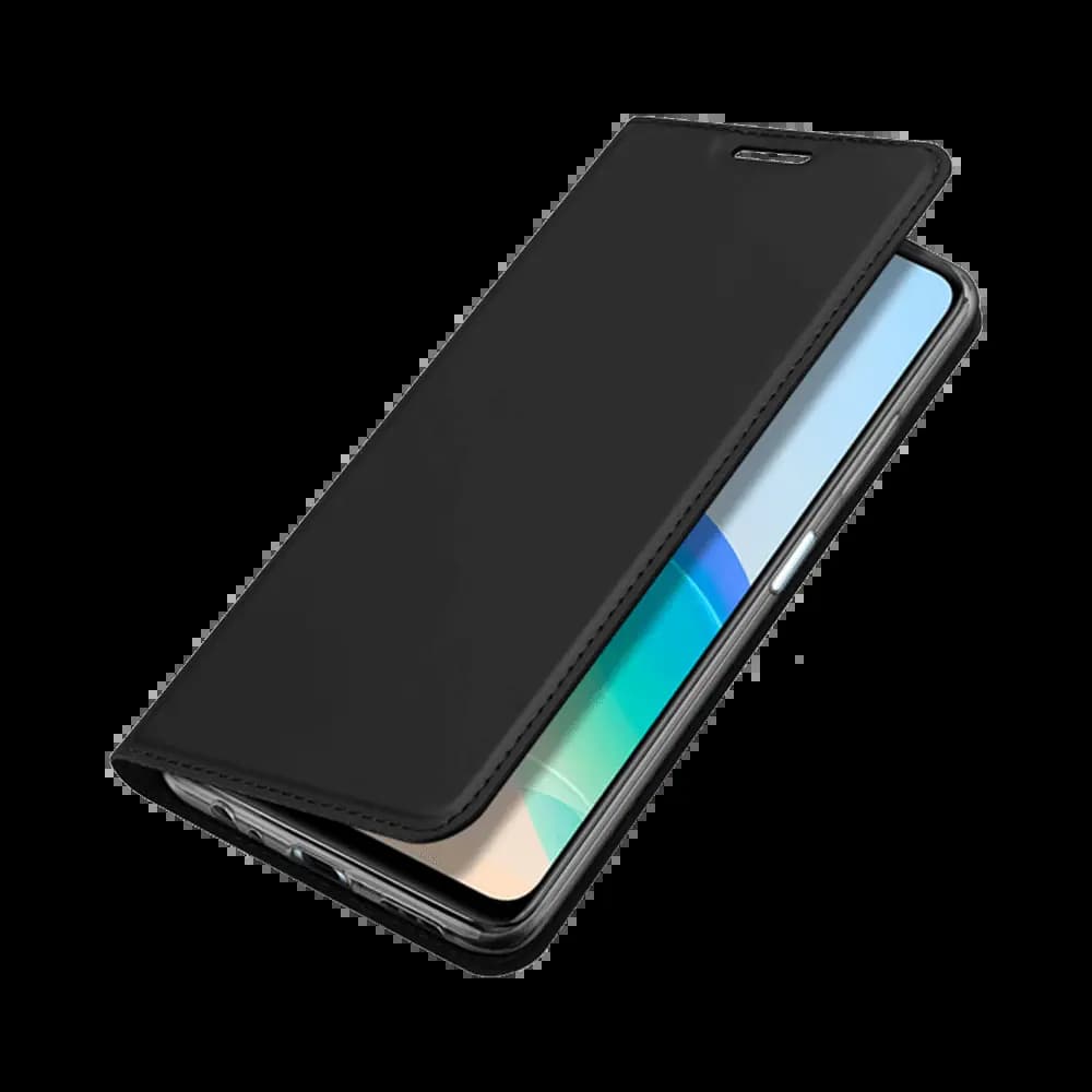 Housse folio Vivo Y76 5G porte-carte – Dux Ducis Skin Pro Noir - Vue 5