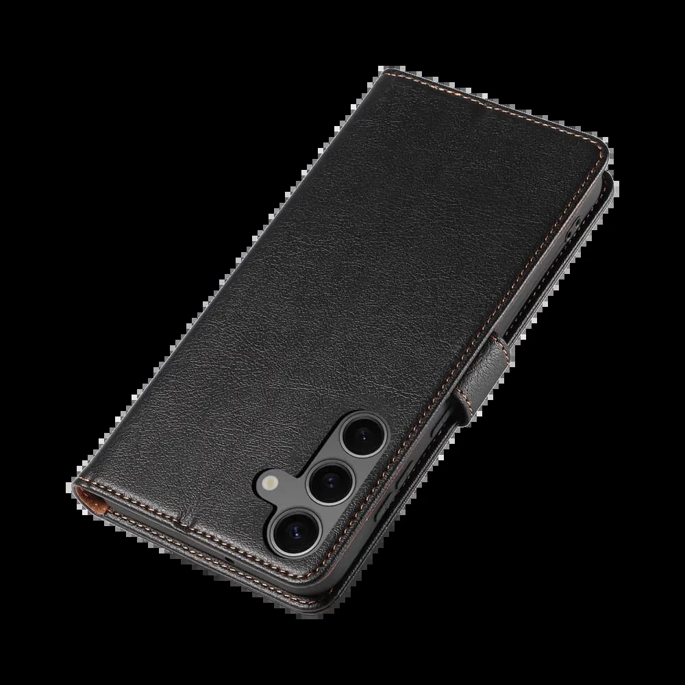 Housse folio anti-RFID Samsung Galaxy S25 – PROTECT IP011 Noir - Vue 36