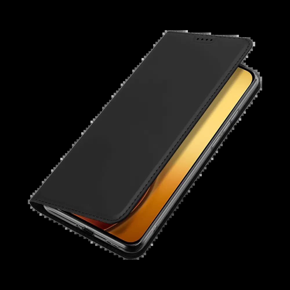 Housse folio OPPO Reno14 5G porte-carte – Dux Ducis Skin Pro Noir - Vue 7