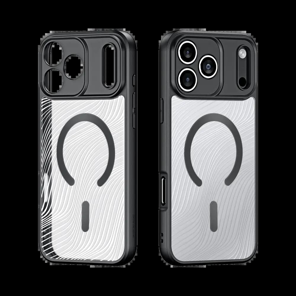 Coque MagSafe anti-chocs – iPhone 17 Pro Max – Dux Ducis Aimo Mag Noir - Vue 5