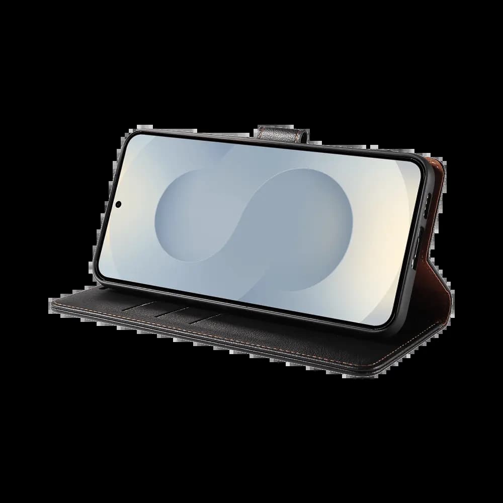 Housse folio anti-RFID Samsung Galaxy S25 – PROTECT IP011 Noir - Vue 13