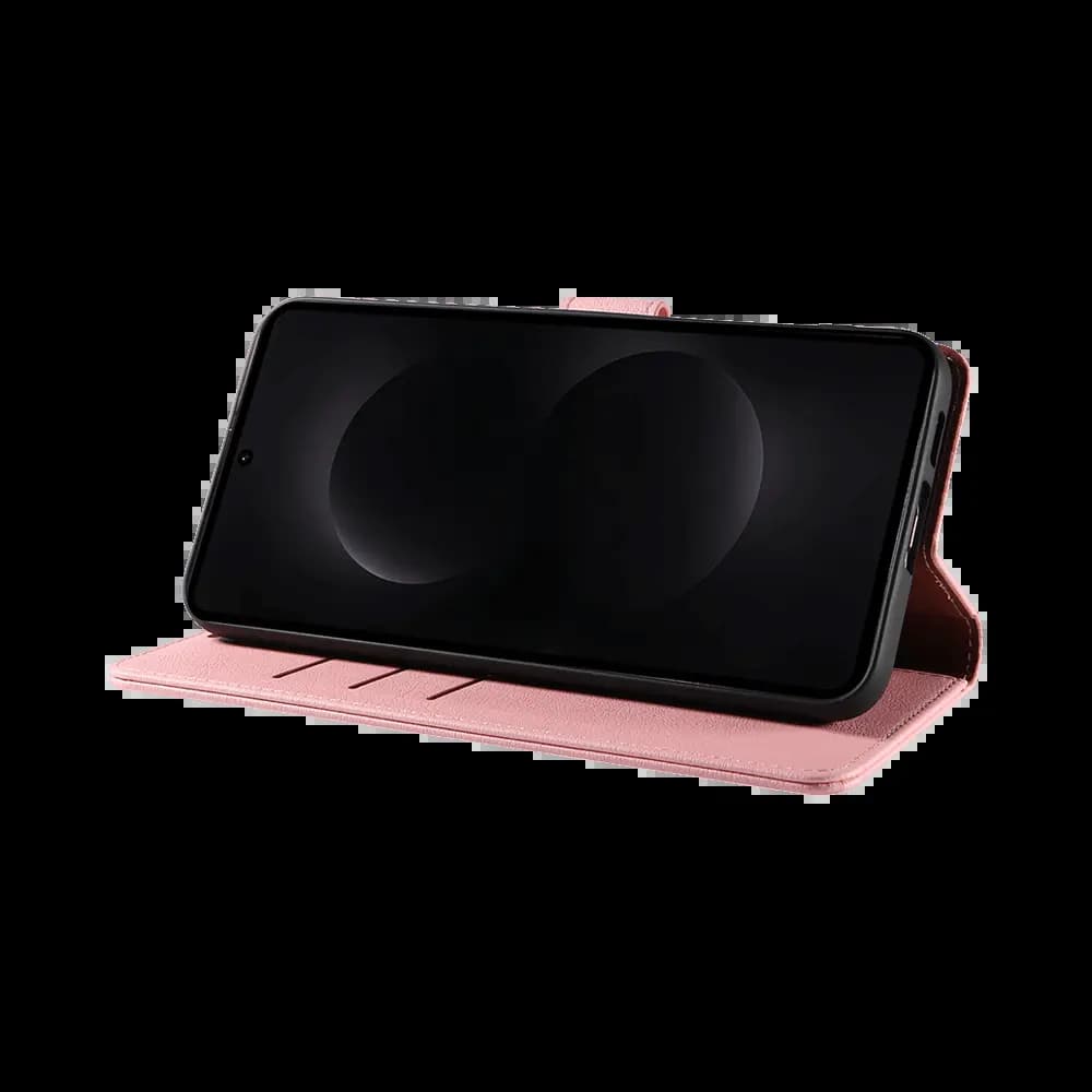 Housse folio anti-RFID Samsung Galaxy S26 Ultra – PROTECT IP011 Rose - Vue 17