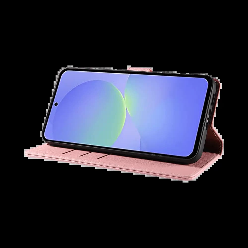 Housse folio anti-RFID Samsung Galaxy A37 5G – PROTECT IP011 Rose - Vue 17