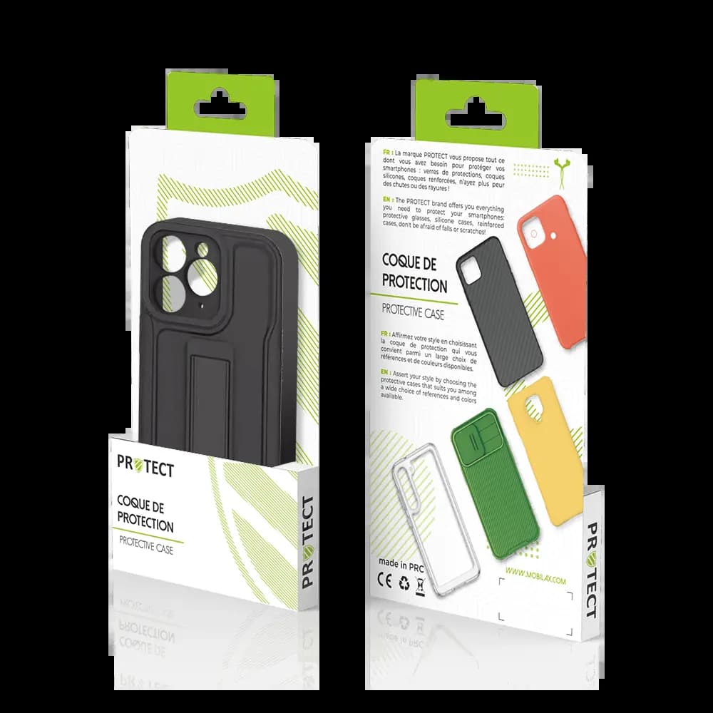 Coque de Protection PROTECT QC-002 pour Apple iPhone 14 Pro Noir - Vue 12