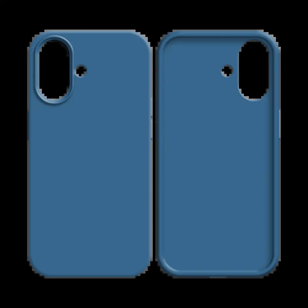 Coque silicone iPhone 17 - Bleu Marine - Vue 8