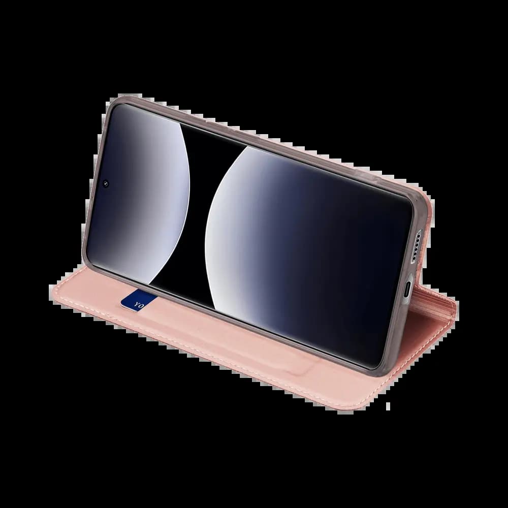 Housse folio Redmi Note 14 Pro 4G porte-carte – Dux Ducis Skin Pro Bleu - Vue 10