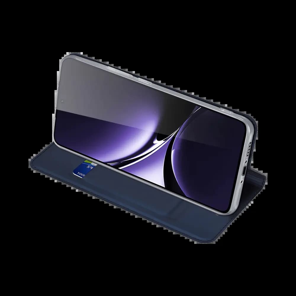 Housse folio Poco X7 Pro 5G porte-carte – Dux Ducis Skin Pro Noir - Vue 10