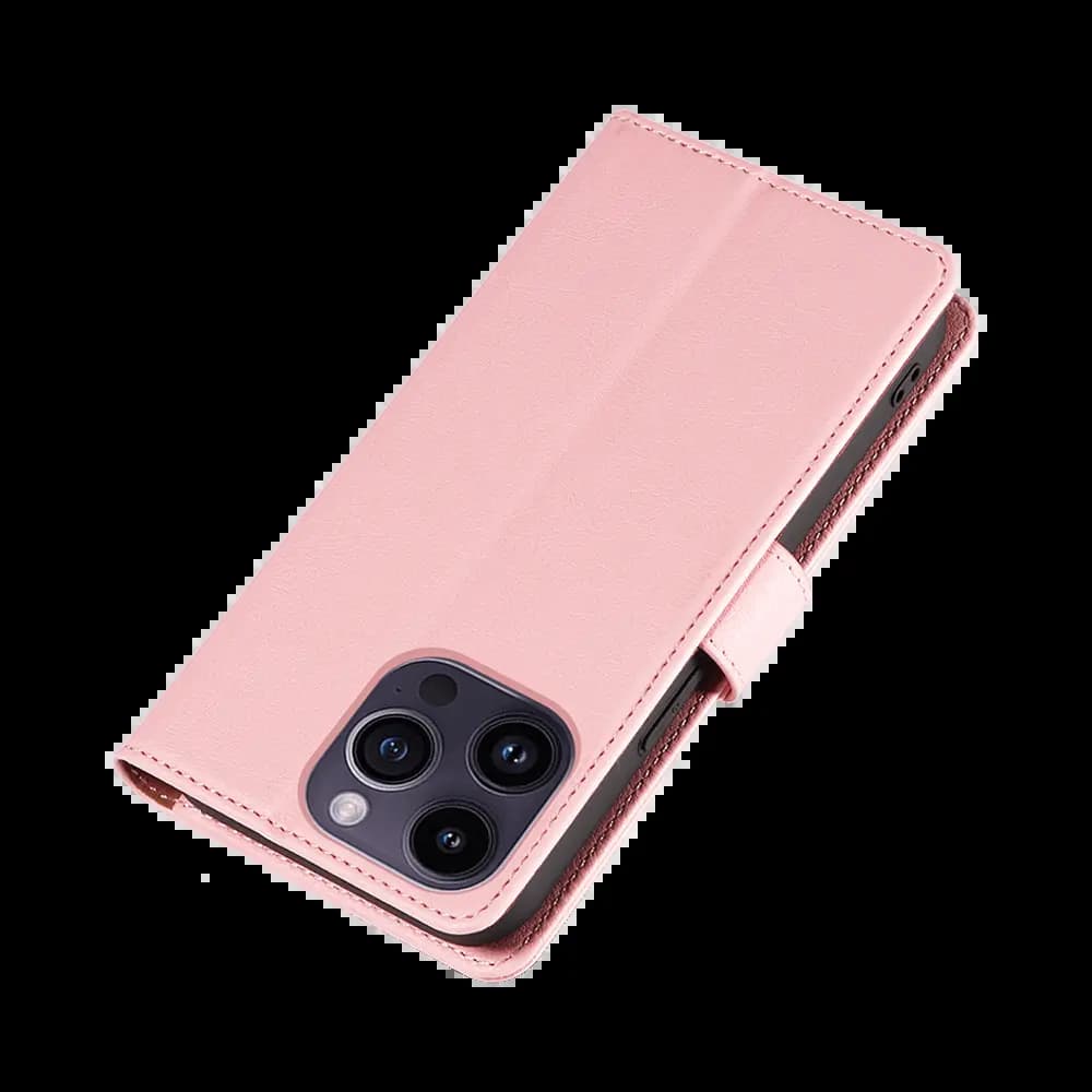 Housse folio anti-RFID iPhone 14 Pro Max – PROTECT IP011 Rose - Vue 36