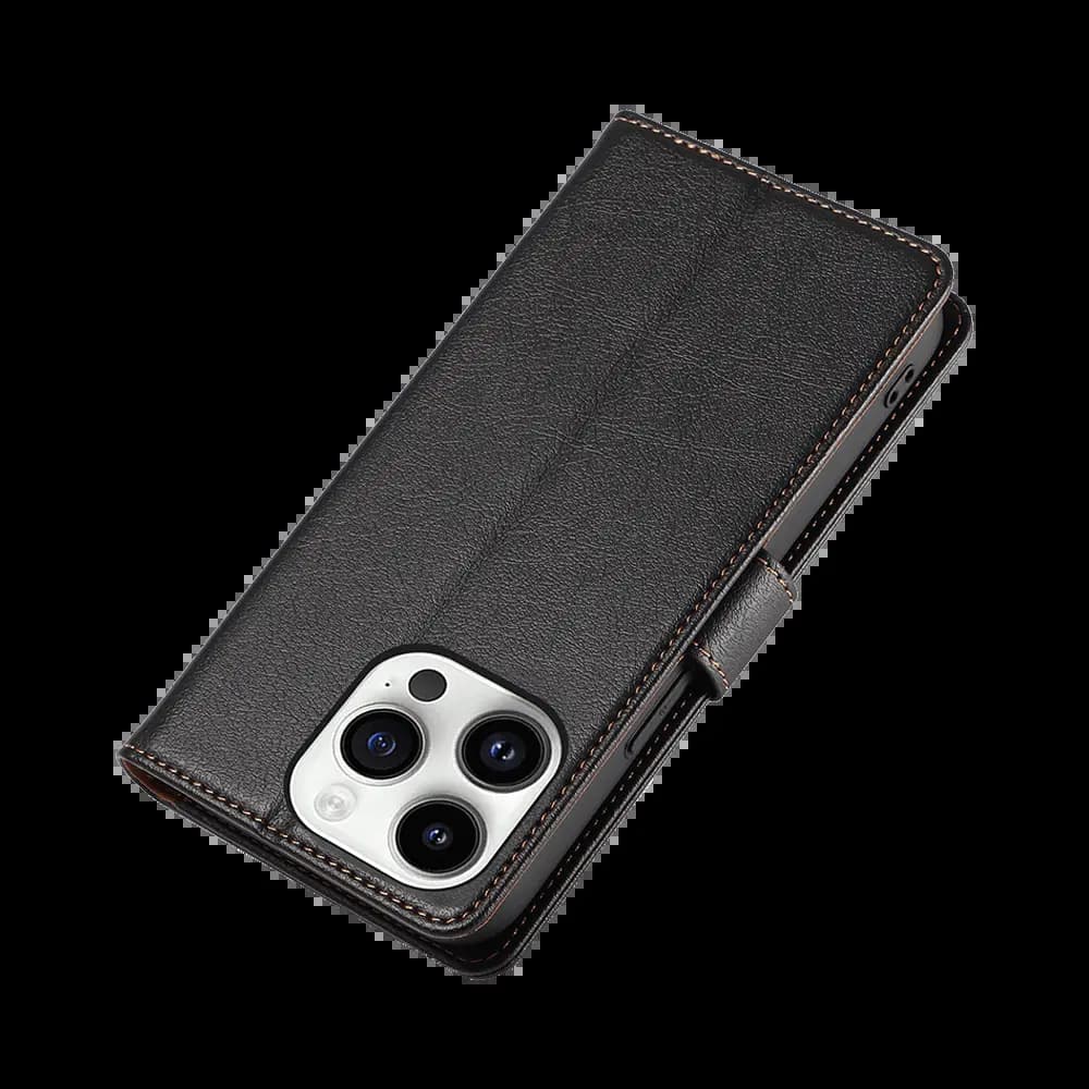 Housse folio anti-RFID iPhone 14 Pro – PROTECT IP011 Noir - Vue 36