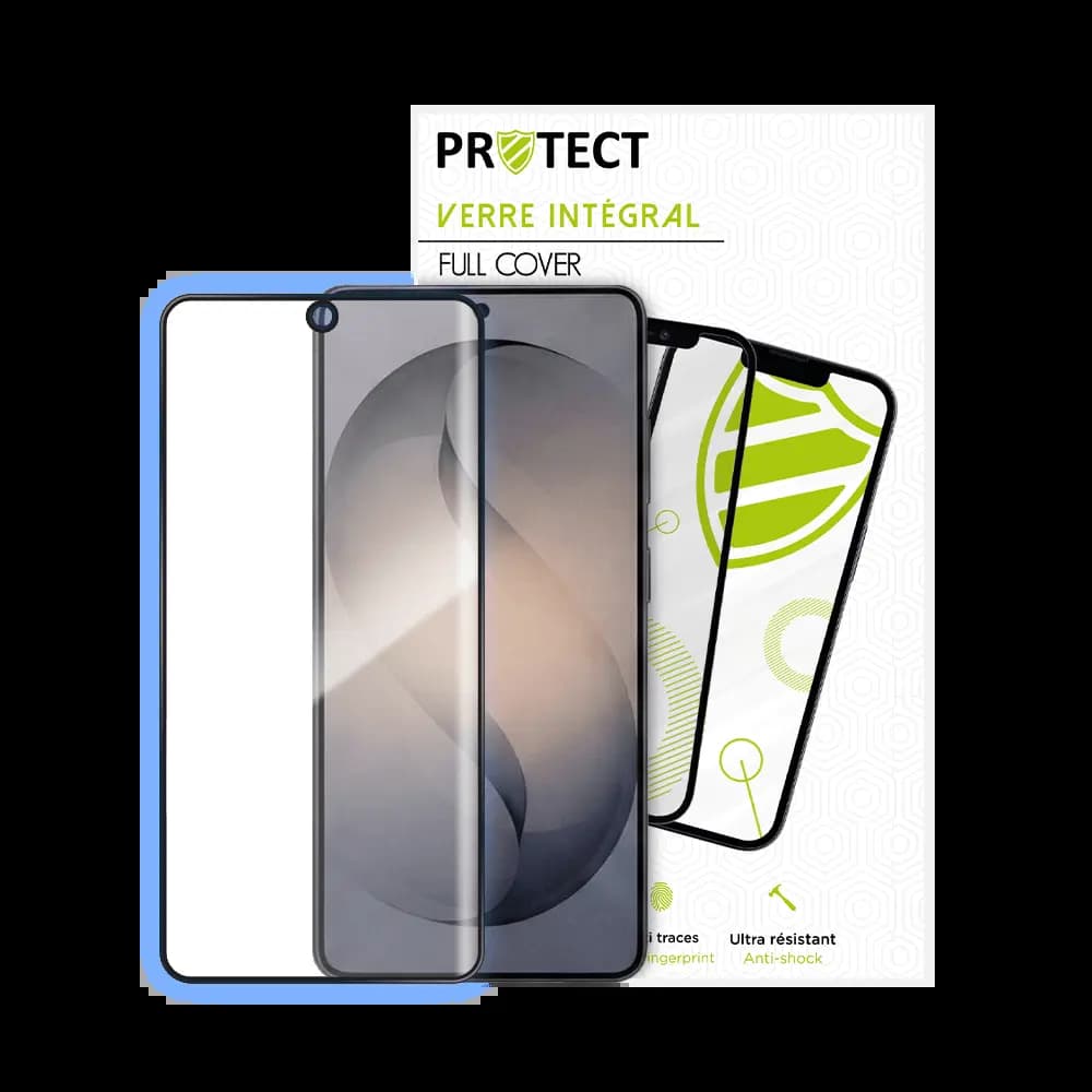 Verre trempé intégral Samsung Galaxy S26 Ultra – protection écran 9H – PROTECT Noir - Vue 24