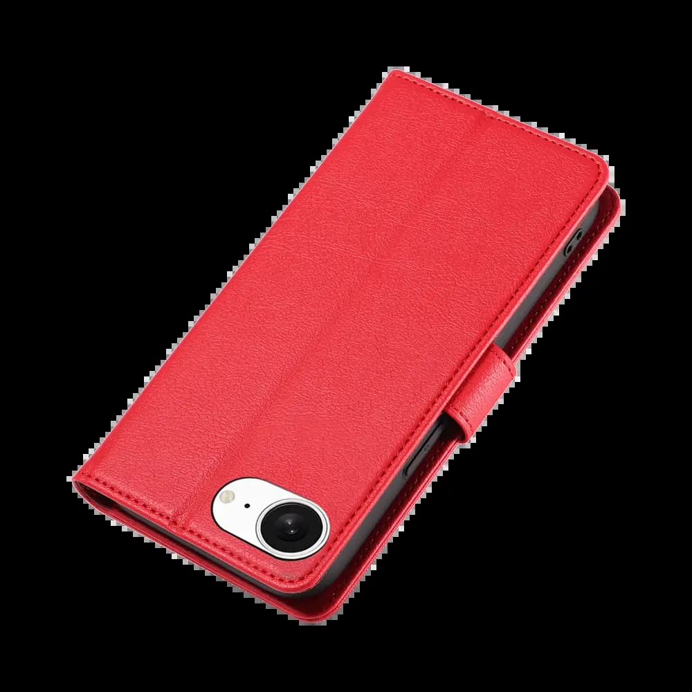 Housse folio anti-RFID iPhone 16e – PROTECT IP011 Rouge - Vue 36
