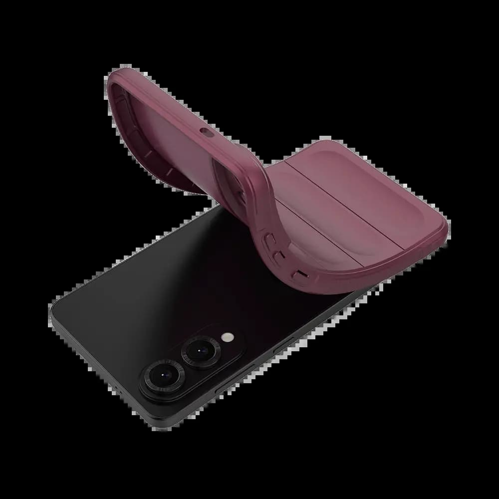 Coque de protection antichoc renforcée – Samsung Galaxy S25 Edge – PROTECT IX008 Prune - Vue 5