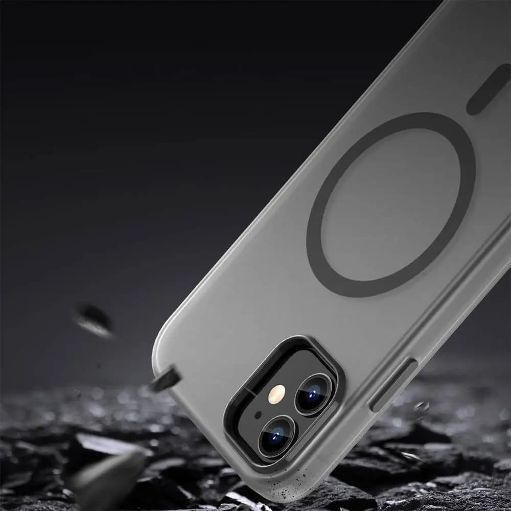 Coque MagSafe bi-matière –  iPhone 11 – PROTECT MF-006 Noir - Vue 24