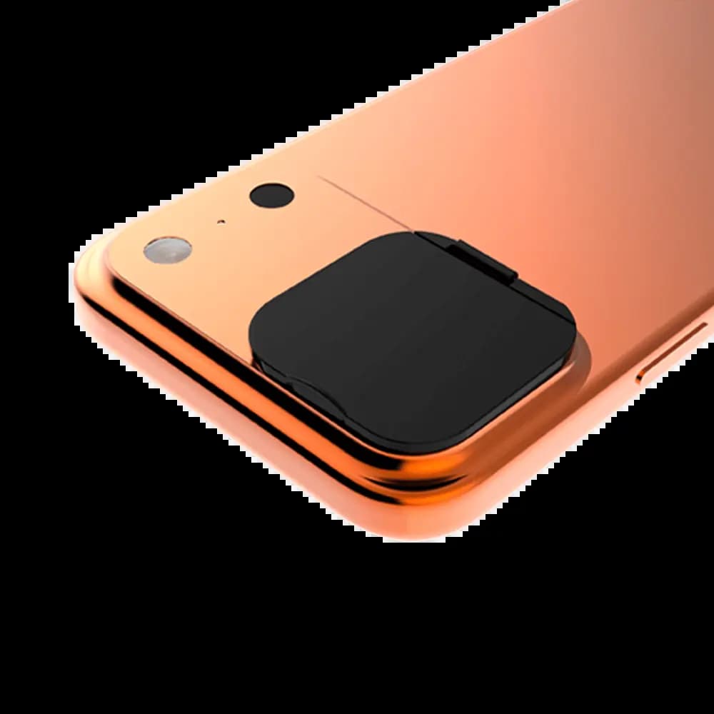 Protection lentille caméra iPhone 17 Pro Max - Noir - Vue 7