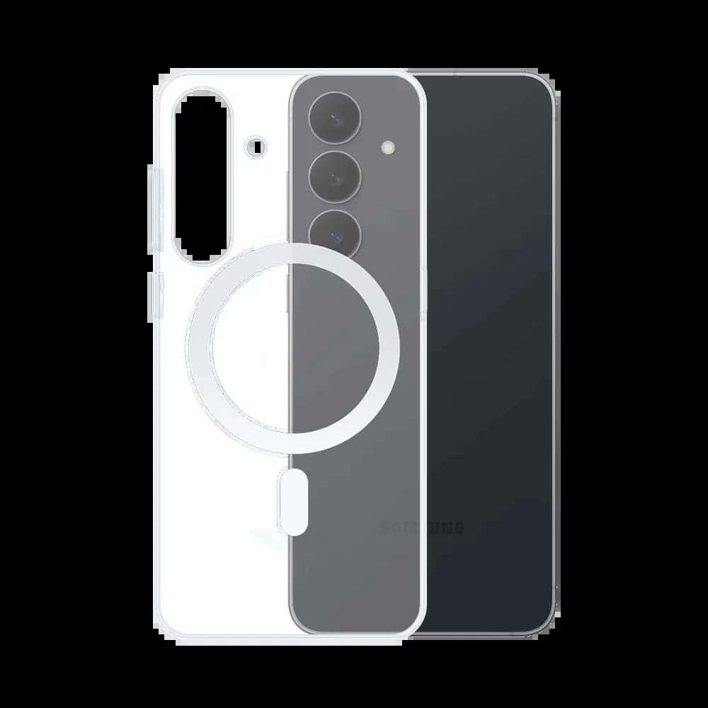 Coque transparente silicone MagSafe – Samsung Galaxy S25 FE - Vue 12