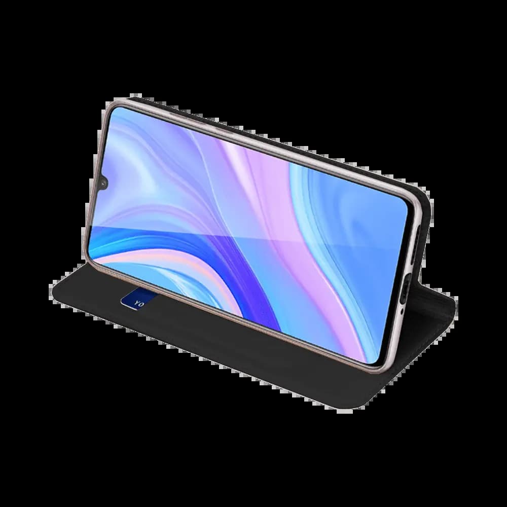 Housse folio Huawei P Smart S porte-carte – Dux Ducis Skin Pro Noir - Vue 16