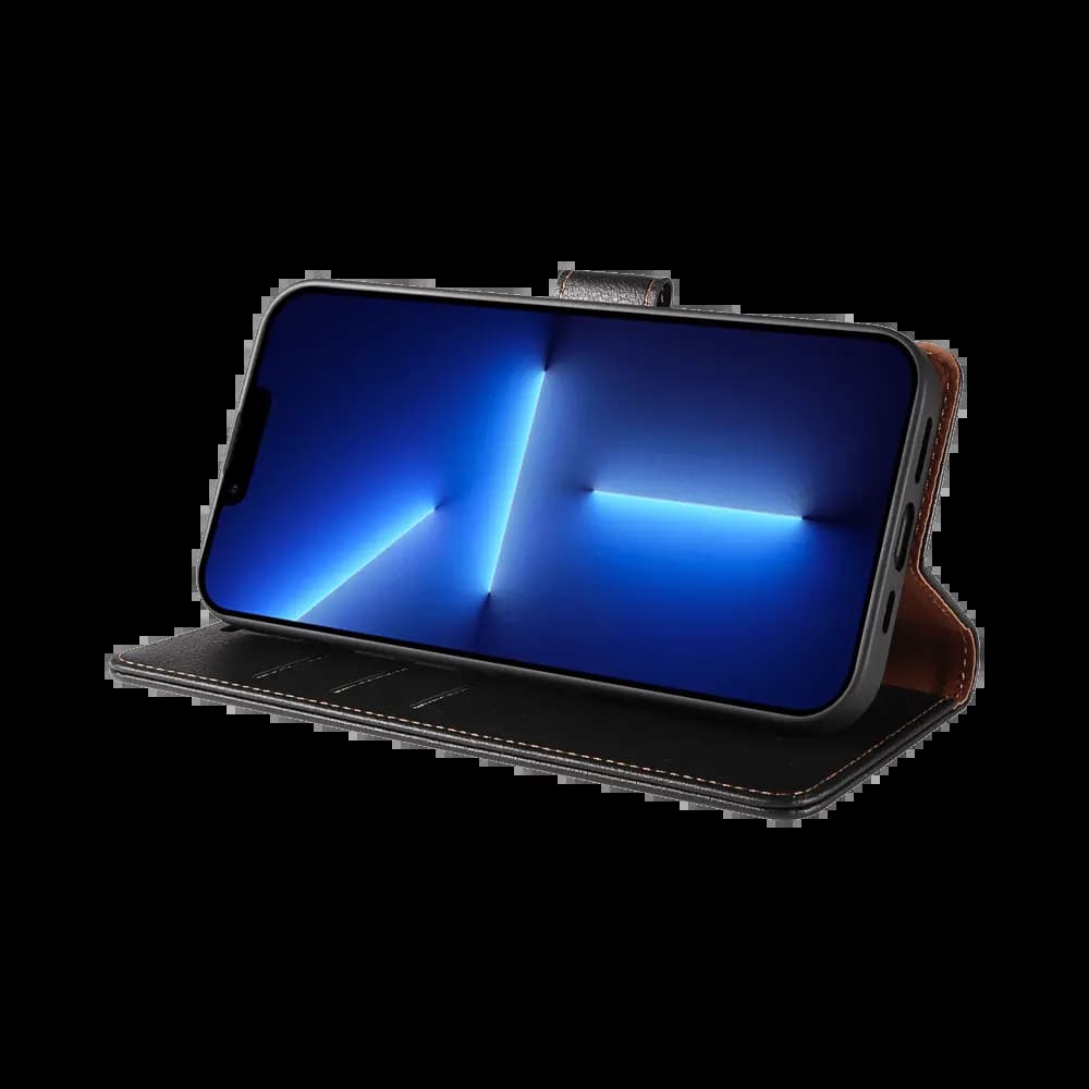 Housse folio anti-RFID iPhone 13 Pro Max – PROTECT IP011 Noir - Vue 13