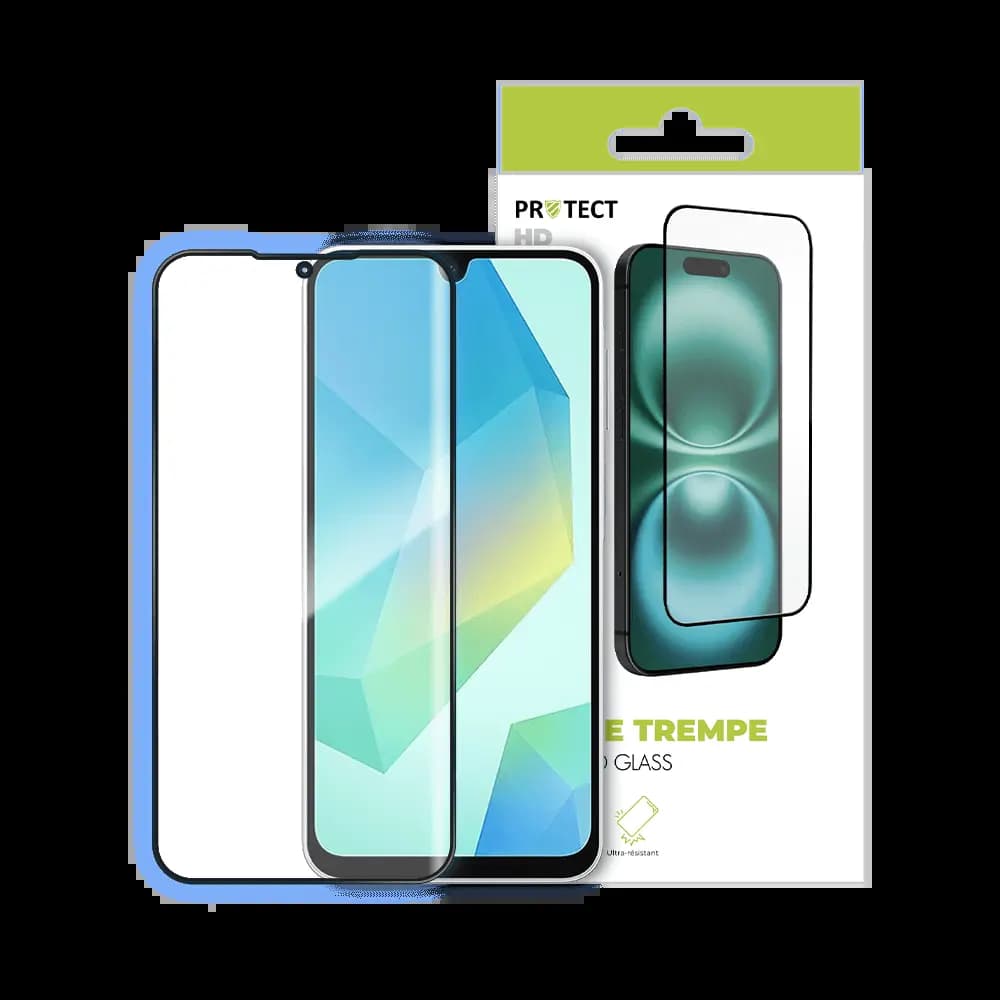 Verre trempé Samsung Galaxy A16 - protection écran 9H - PROTECT Transparent - Vue 24