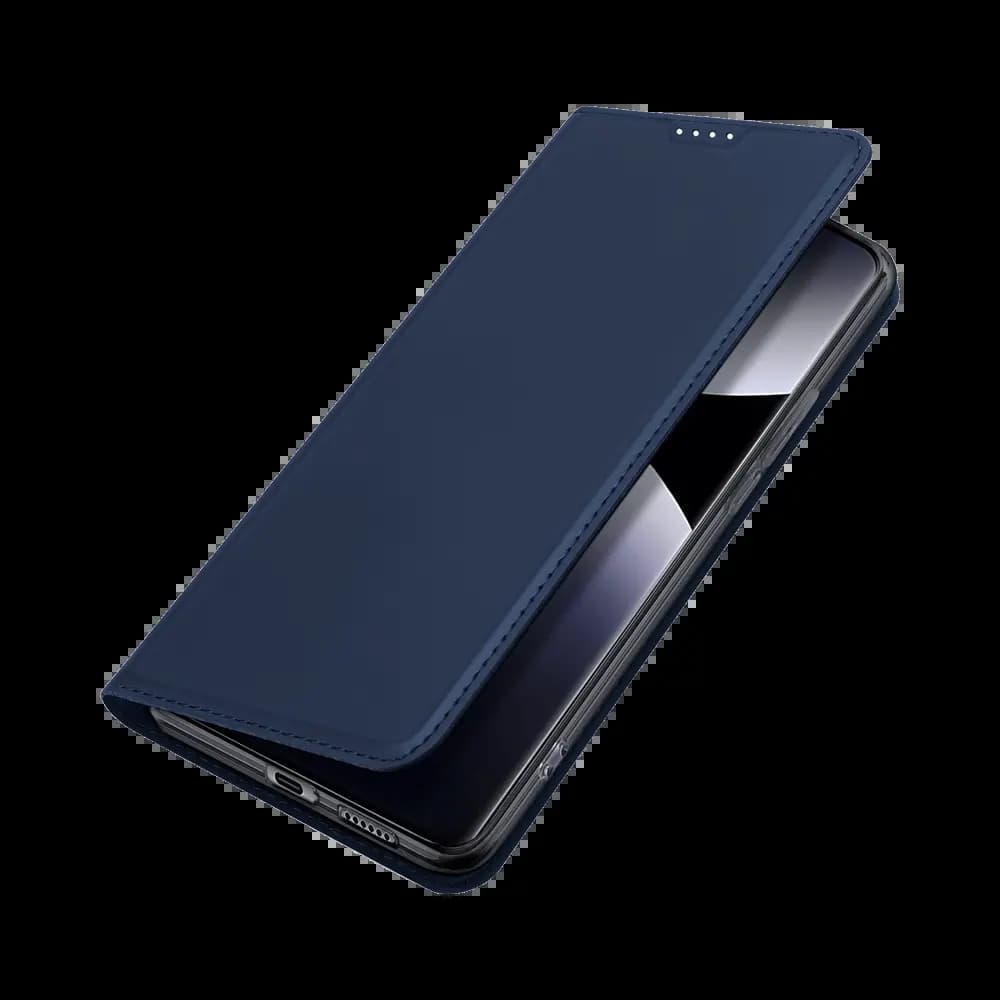 Housse folio Redmi Note 14 Pro 4G porte-carte – Dux Ducis Skin Pro Bleu - Vue 7
