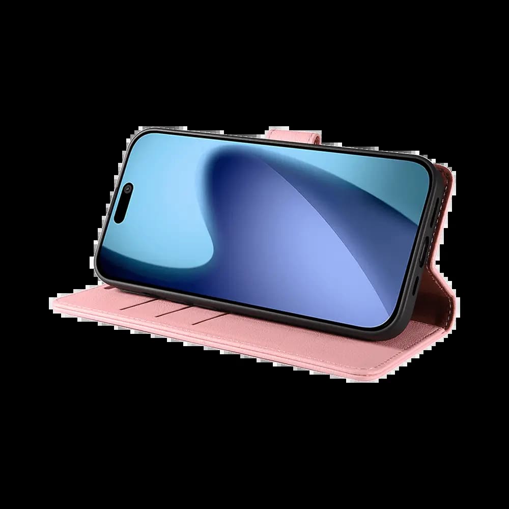 Housse folio anti-RFID iPhone Air – PROTECT IP011 Rose - Vue 17