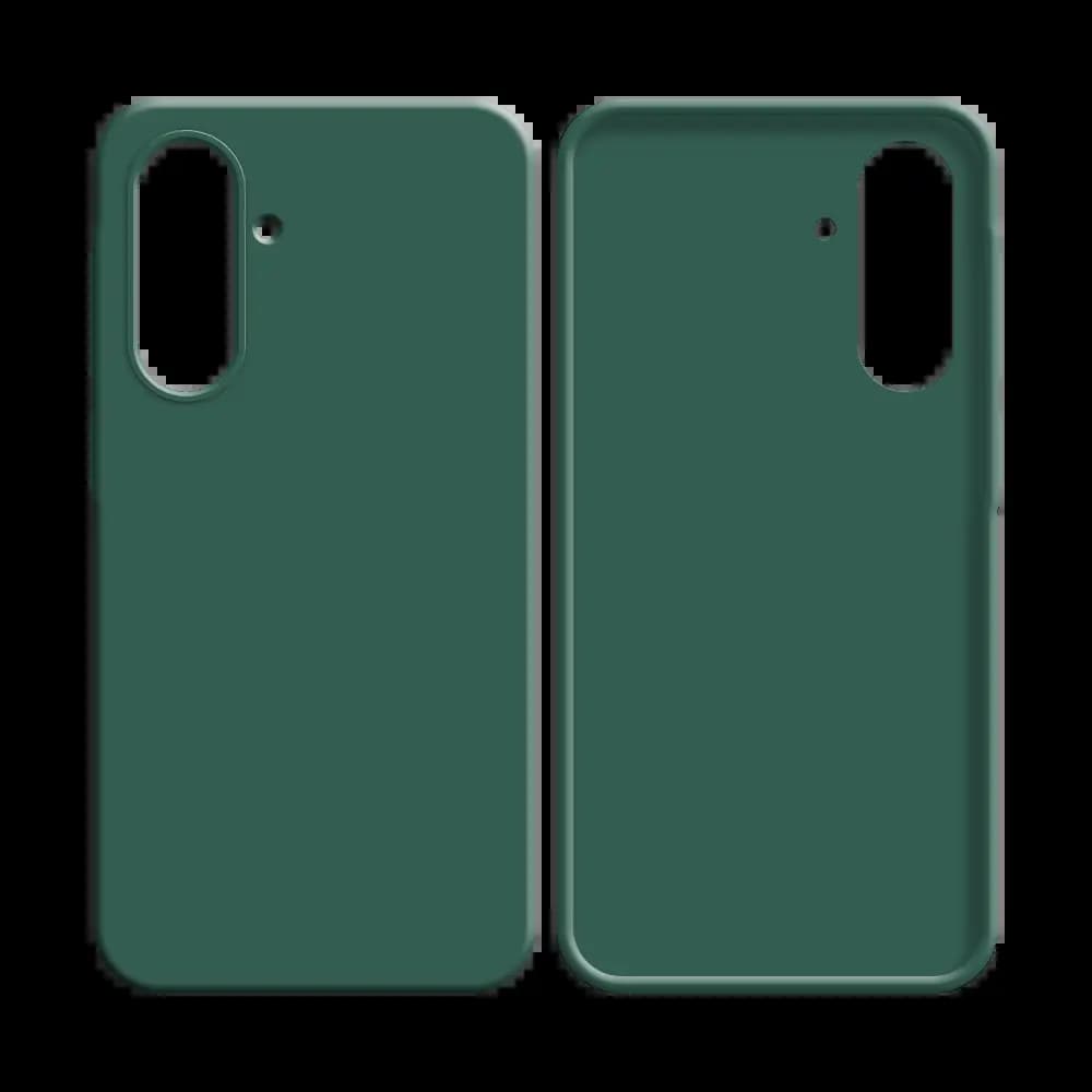 Coque silicone Samsung Galaxy A36 5G / A56 5G - Vert Foncé - Vue 8